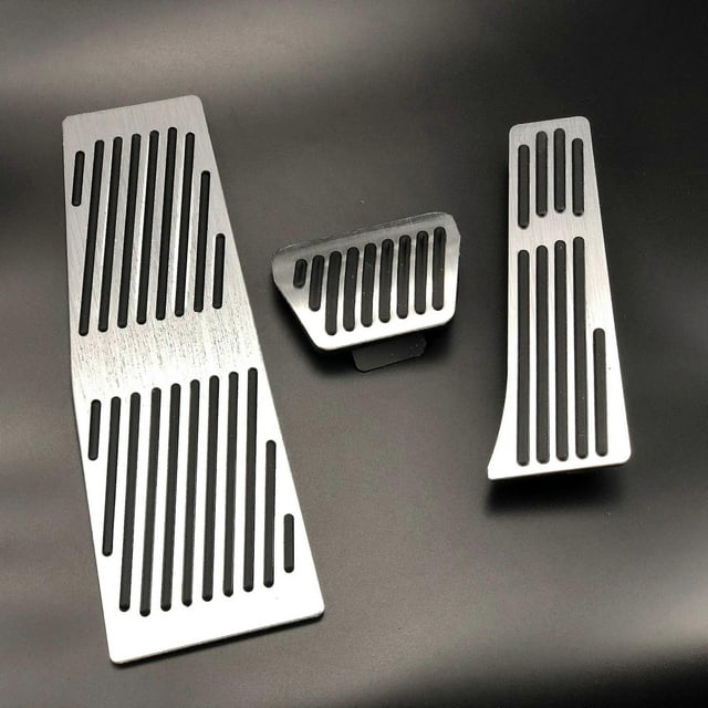Accelerator Brake Pedal Decoration Cover Trim Case For Bmw E60 E61 E63 E64 E70 M5 M6 Car Interior Styling Lhd