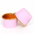 thumbnail image 3 of unbranded 50Ud Vasos Para Pastel De Dorados Uso Desechable Para Postres Y Eventos, 3 of 3