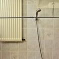 thumbnail image 1 of OULII Tringle de Rideau de Douche Réglable Tension en Métal Lot de 1 pour Propriétaires, 1 of 7