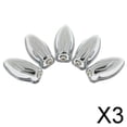 thumbnail image 1 of Runquan 3x5pcs Cornet de Caisse Claire Tom Métal pour Pièces de Rechange de Percussions de Batterie, 1 of 8