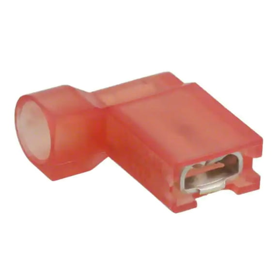 Pack of 10 2-520334-2 Crimp Connector 0.187 (4.75mm) Quick Connect Female 18-22 AWG Fully Insulated :RoHS, Cut Tape