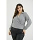 thumbnail image 1 of Blusa cruzada Roman Fashion Tallas Extras 1835 Blanco 40, 1 of 6
