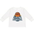 thumbnail image 3 of Inktastic I'd Rather Be Playing Basketball Boys or Girls Long Sleeve Toddler T-Shirt, 3 of 5