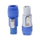 thumbnail image 2 of 20PCS 3 Pin Male Powercon Connector NAC3FCB Speakon Plug 20A 250V AC Power Plug Connector Blue and G., 2 of 5