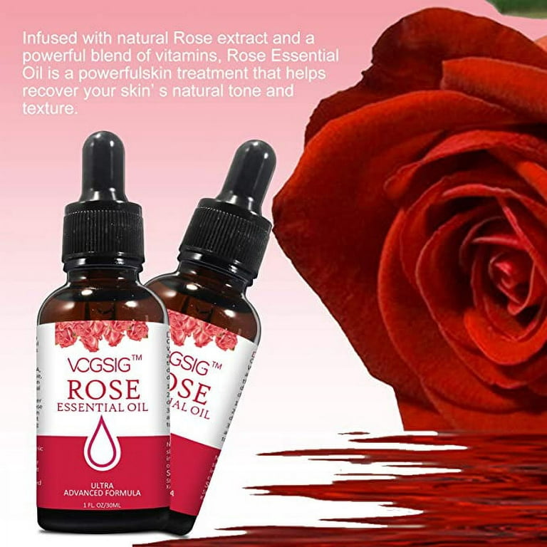30ml Pure and Natural Rose Essential Oils for Diffuser for  Home,Aromatherapy Oil