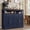 Blue, variant on Buffet Sideboard with Storage Farmhouse with 4 Doors, 47'' Large Kitchen Storage Cabinet Wood Coffee Bar Cabinet Buffet Table with Shelves for Kitchen, Dining Room, Entryway, White