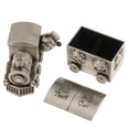 thumbnail image 4 of yuksok Retro Train Bear Baby Kids Curl Tooth Box Save Box Keepsake Baby Shower Gift, 4 of 8