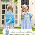 thumbnail image 4 of Disney Frozen Elsa Girls Cute Backpack Water Resistant Toddler Backpack Kids Elementary School Bookbag, 4 of 8