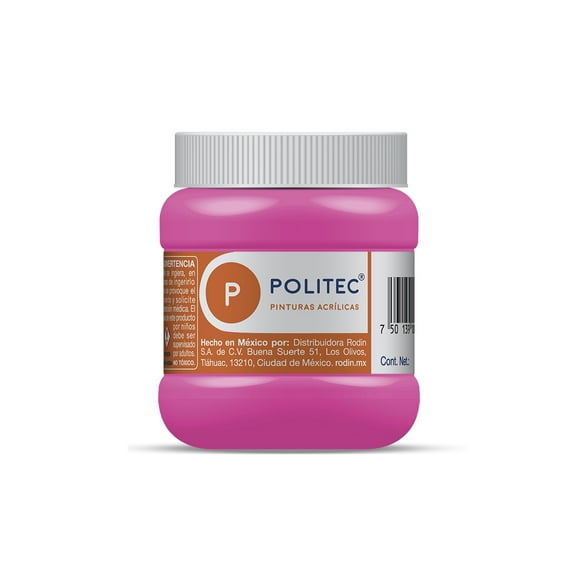 Pintura Acrílica POLITEC Carmín CL 250 ml