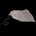 thumbnail image 3 of serony 20 Reusable nut milk Cotton Muslin tea fruit juice Cotton mesh Cotton Muslin Drawstring strain filter bag 25 x 20cm, 3 of 9