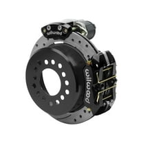 Wilwood 140-16149-D Dynapro Low-Profile Rear 11" EPB Big Brake Kit, Drilled, Compatible with Small Ford 2.50" Offset