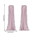 thumbnail image 2 of 2 Curtains Lavender Curtain Set Hall Bedroom Curtains 2Pc, 2 of 3