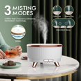 thumbnail image 2 of NEI Diffusers for Essential Oils Large Room, 500ml Aromatherapy Diffuser Cool Mist Humidifier with Remote Control,7 Colors Lights & 3 Mist Mode Waterless Auto Off for Women Office Home White 1, 2 of 12