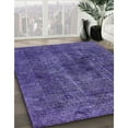 thumbnail image 2 of Ahgly Company Indoor Rectangle Mid-Century Modern Purple Oriental Area Rugs, 5' x 8', 2 of 6