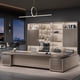 thumbnail image 4 of Free Shipping European Office Desk L Shaped Luxury Boss Standing Computer Desks Bookshelf Conference Bureau Office Furniture My Lux Decor Round, 4 of 31