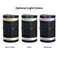 thumbnail image 4 of Mistaha Solar Powered Wall Light Outdoor Fence Lamp Up & Down Hollow-out Design Sensitive Light, 4 of 8