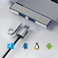 thumbnail image 2 of USB Splitter Hub 3 en 1 Hugtrwg 5.0Gbps, 2 of 7