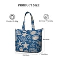 thumbnail image 4 of Tote Bag for Women,Carry On Bag Women’s Travel Bag Starfish Sports Gym Tote Bag for Gym Sessions, 4 of 5