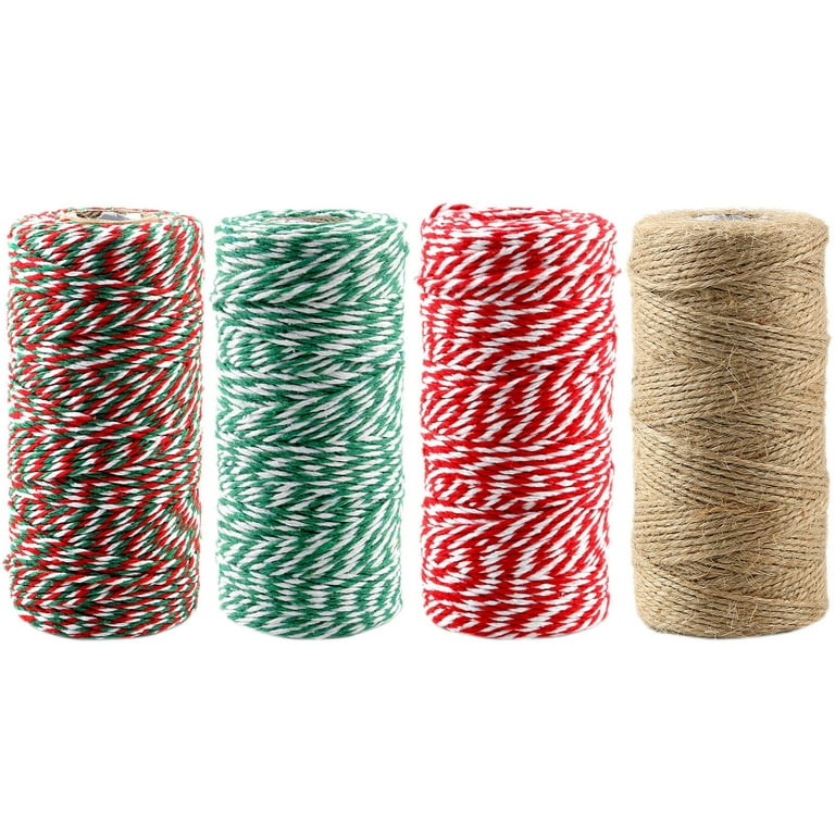 100M/Roll 2mm Cotton Twine Rope Cord String DIY Craft Art Decor