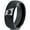 Black Dome Tungsten, variant on Tungsten Missouri Show Me State Heart Band Ring 8mm Men Women Comfort Fit Black Dome Polished
