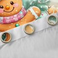 thumbnail image 4 of Manfei Happy Christmas Black Out Curtains,Lovely Gingerbread Man Curtains Pack of 2 (42x63 Each),Chic Xmas Tree Bedroom Curtains For Teens,Breathable Home Decor, 4 of 6
