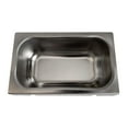 thumbnail image 2 of CAPTIVE-AIRE Commercial Kitchen Restaurant Duty Canopy Hood Grease Cup- Removable Keyhole Mount 2.5” Deep, 2 of 6