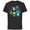 Black, variant on Disney PIXAR Monsters Inc. Mike & Sully Fa La La Holiday - Short Sleeve Cotton T-Shirt for Adults - Customized-Black