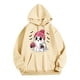thumbnail image 1 of Sudadera con capucha de fantasma de Halloween para mujeres y hombres, linda sudadera con capucha de fantasma con diseño de calabaza y taza de café, roja, 1 of 3