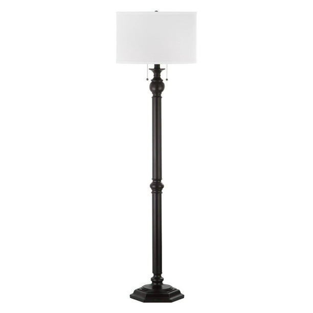 Antique Floor Lamp Oil Rubbed Bronze, Oil Rubbed Bronze Table Lamp With White Shade