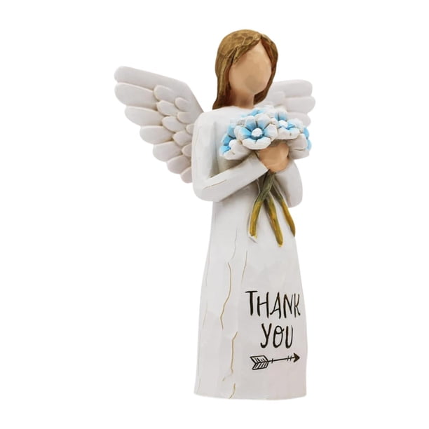 Figura del Día de la Madre,Figura de ángel para oficina de manualidades creativas,Escultura de resina Obra de arte Hogar moderno,Estatua decorativa para centro de mesa del dormitorio,Estante