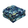 thumbnail image 1 of Pillow Perfect 630656 Coussin de Siège Lagon Intérieur Extérieur (Ensemble de 2), 19 X 19 X 5, Bleu, 1 of 4
