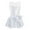 White, variant on MSEMIS Kids Girls Sequins Ballet Dance Tutu Dress Jazz Latin Costume Navy Blue 12