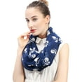 thumbnail image 2 of Squirrel Print Infinity Scarf, 2 of 4
