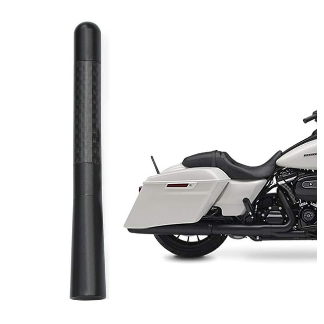 Reemplazo de mástil de antena de motocicleta Bingfu Carbon Fiber