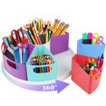 thumbnail image 1 of Organizador Giratorio de Materiales para Arte ZERUIDM para Niños, 1 of 6