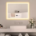 ELECWISH Rectangle LED Lighted Vanity Mirror Adjustable Color ...