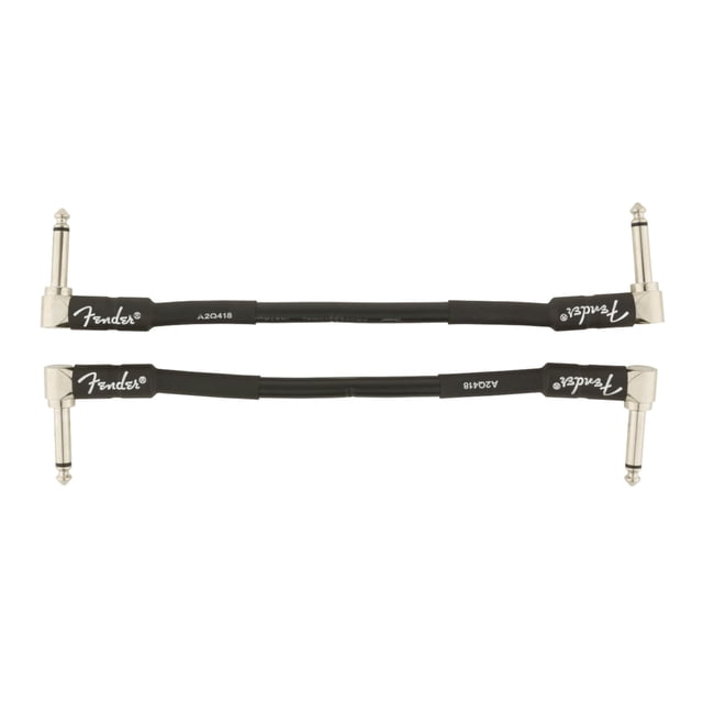 Cable para instrumentos Fender Professional Series, 15 cm, paquete de 2