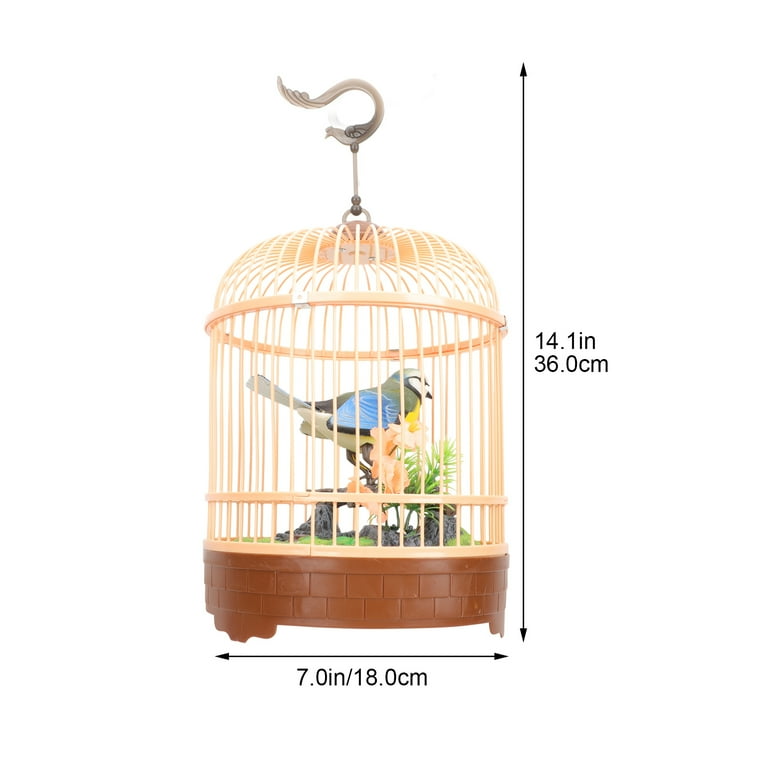 Bird in cage toy clearance walmart