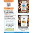 thumbnail image 5 of One Planet Nutrition Nano Curcumin 500 mg Veggie Capsules (240 Servings), Turmeric Extract, Nano for Enhanced Absorption, Supports Joint and Cellular Health, Non-GMO, Gluten-Free, 5 of 8