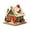 B8, variant on Mini Christmas Cabin Assembly Set for Winter Village - Add Charm to Your Holiday Decor & Enjoy Quiet Crafting Moments (D)