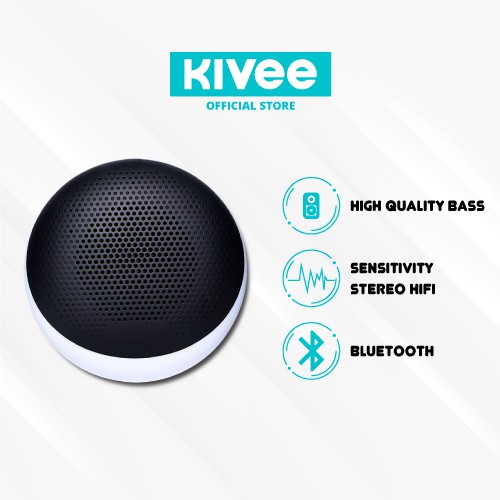 KIVEE bluetooth speaker mini 6D bass 
