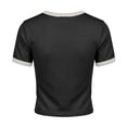 thumbnail image 2 of Playera Quarry para Dama, Manga Corta Negro Talla G, 2 of 4