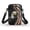 Eagle American flag, variant on HELLHERO Cat Pattern Men, Women Women Crossbody Bag Polyester 2 Layers Crossbody Sling Bag for Outdoor Holiday Travel