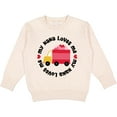 thumbnail image 2 of Inktastic My Nana Loves Me Valentine Toddler Sweatshirt, 2 of 4
