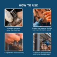 thumbnail image 4 of Gsb 10 Re Corded-Electric Tool Kit | 100-Piece Tools Box Kit | Power Supply 500w | Impact Drill Machine | Impact Rate Upto 41600 Bpm | Speed Upto 2600 Rpm | Lightweight, Drill Machine, 4 of 5