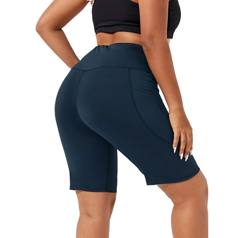 Premium Women High Waist Biker Shorts with Pockets Tummy Control Workout  Gym Athletic Running Yoga Shorts Apparel Garment Clothing for Wholesale  Price - China Shorts and Yoga Shorts price