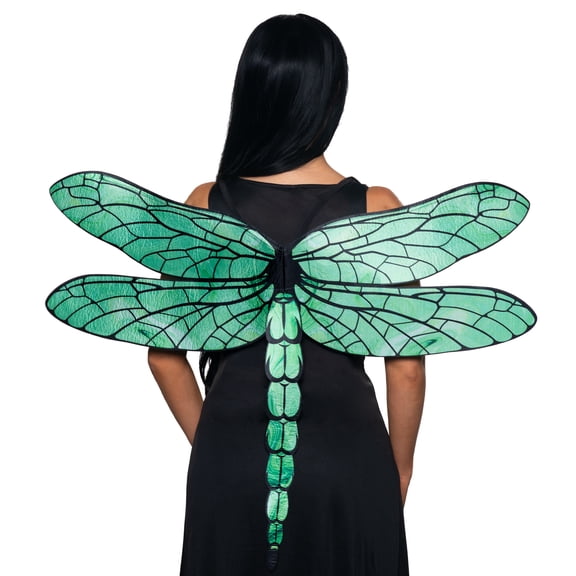 Underwraps Dragonfly Wings Costume Accessory, Adjustable Fantasy Insect Wings For Adults, Dress Up, Cosplay Halloween Party Costume One Size