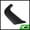 Light Black, variant on Unique Bargains Rear Left Right C Pillar Mould Trim for Honda Civic 2012-2015 Black