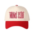 thumbnail image 4 of MOMS CLUB Embroidered Patchwork Trucker Cap | Adjustable Unisex Snapback, Mom Community Essential, 4 of 11