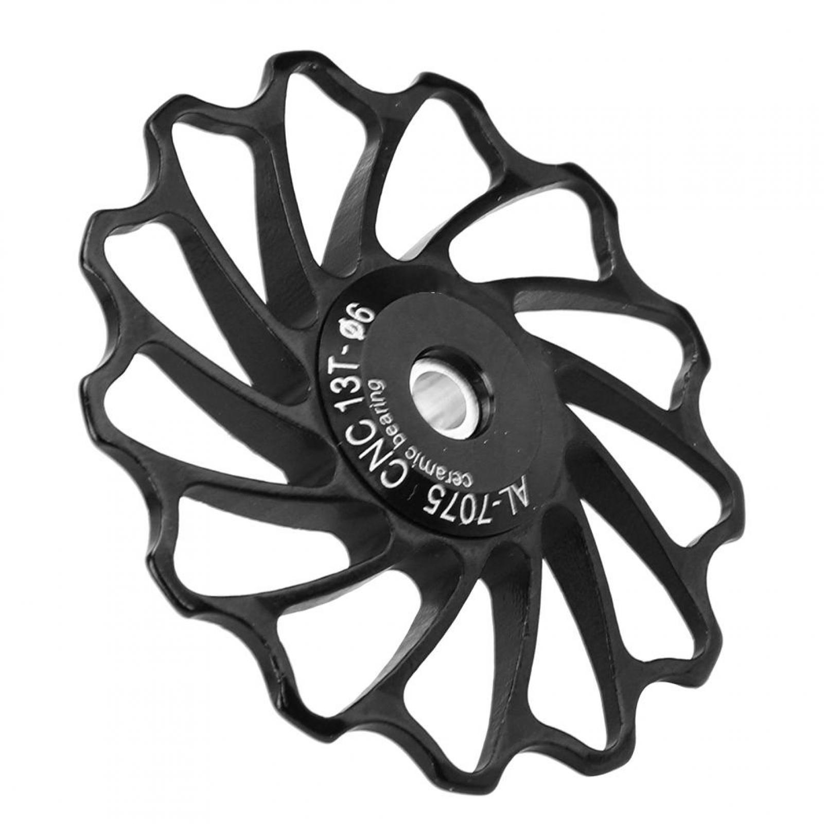 EBTOOLS Rear Derailleur Pulley, Red/Black Rear Derailleur Guide Roller